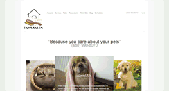 Desktop Screenshot of pawssalons.com